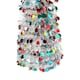 image 3 of Living and Home Tinsel Multi-Colour Christmas Tree - 150cm