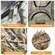 image 4 of Pop-Up Privacy Tent Portable Outdoor Camping Shower Toilet Changing Room Hiking, Camouflage