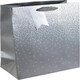 image 1 of Silver Ombre Large Christmas Gift Bag