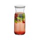 image 4 of Argon Tableware Brocca Glass Carafes with Silicone Lids - 700ml - Pack of 2