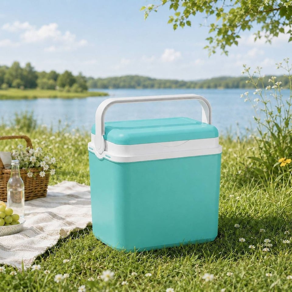 image 1 of 10L Insulated Cooler Box | Blue | 1