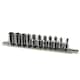image 1 of 11pc BA Sockets 1/4" Dr BA0-BA10 & Socket Rail For Classic Cars Model Making