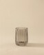 image 2 of Cosmic Counter Cup Tooth Brush Holder with Durable Plastic for Bathroom, Grey