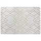 image 1 of Golden Geo Pattern Rug | Multi