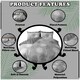 image 2 of VELVETIO Botanical Dandi Complete Duvet Cover Set with Fitted Sheet Soft Polycotton Bedding Sets Grey | Double