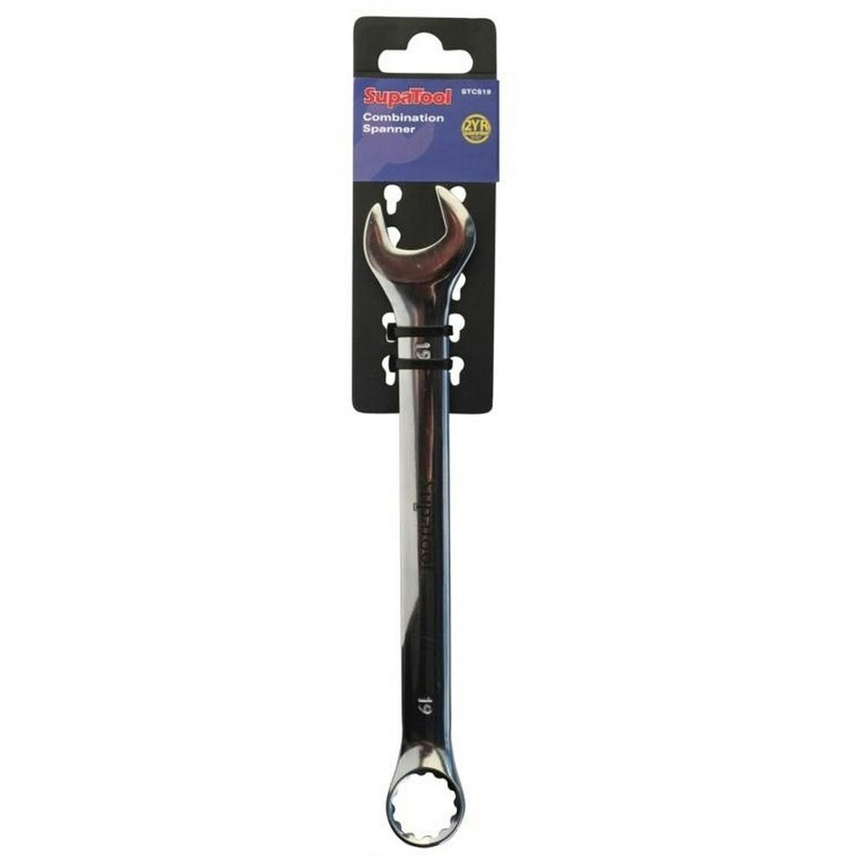 SupaTool Combination Spanner - Silver - 10mm
