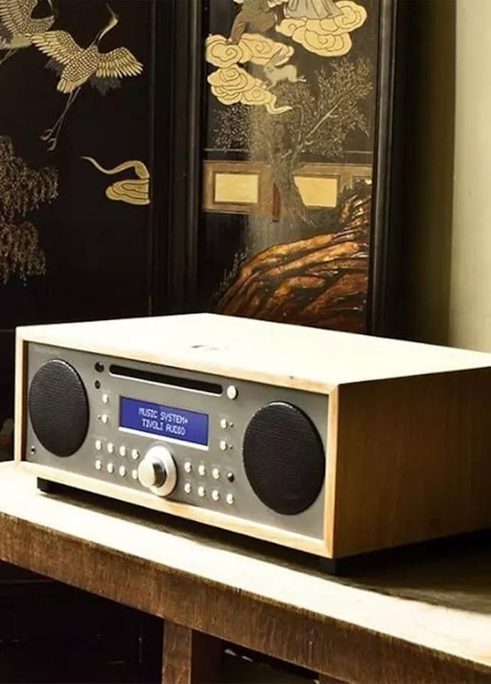 image 1 of Tivoli Audio - Music System Plus - Cherry/Taupe