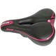 image 4 of AWE Adult Ladies COMFORT GEL Bike/E-Bike/City Pink/Black Large Saddle