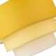 image 3 of Contemporary Round Triple Tier Ochre/Mustard Cotton Fabric Pendant Light Shade