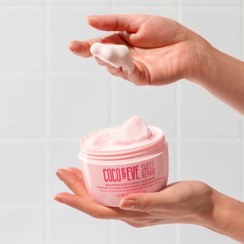 image 1 of Coco & Eve Sweet Repair Repairing & Restoring Hair Mask 212ml