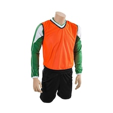 Precision Childrens/Kids Training Mesh Breathable Sleeveless Bib - Fluorescent Orange - 2-3 Years