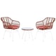 image 1 of Table set with 2 chairs DKD Home Decor 56 x 57,5 x 82 cm