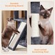 image 5 of Yaheetech 92 cm Cat Tower with Double Condos Dark Grey