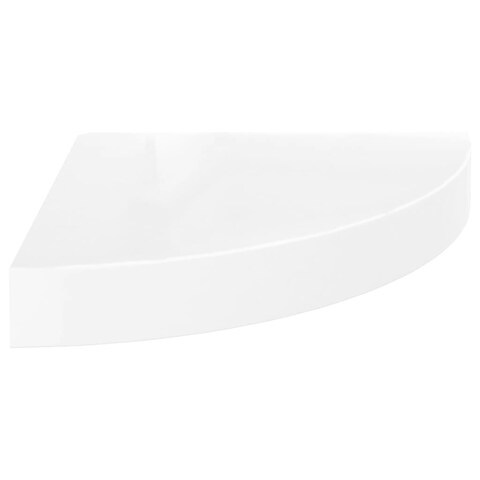 Home Basics Short Rectangle Floating Shelf, White HOME DECOR SHOP HOME BASICS