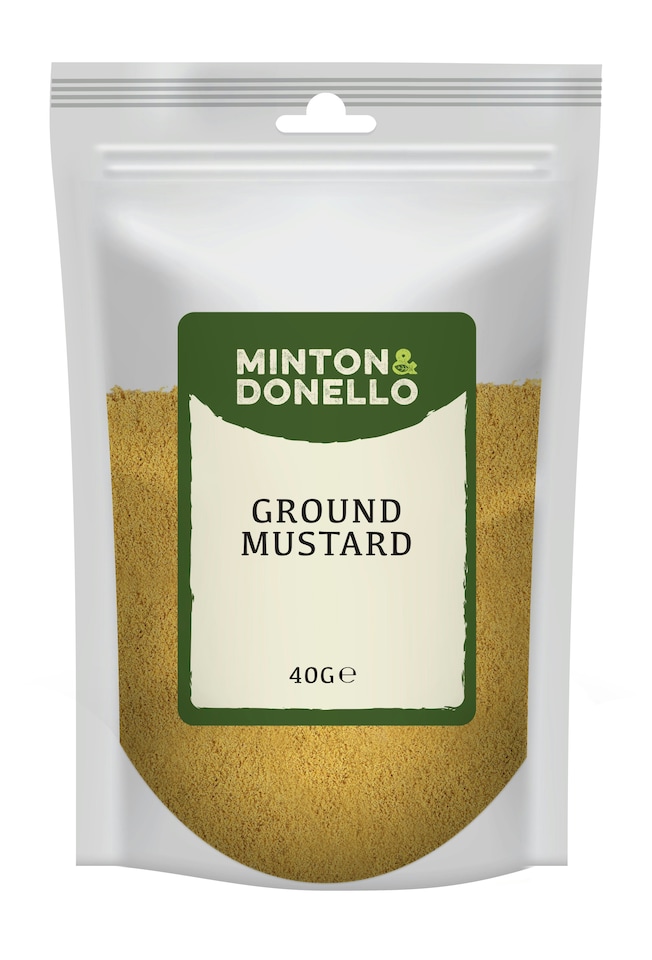 image 1 of Minton & Donello Ground Mustard 10 x 40g