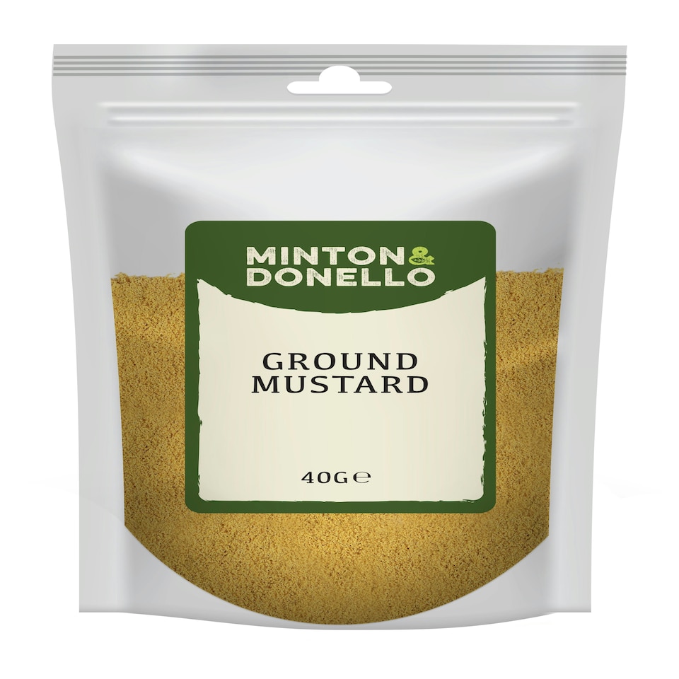image 1 of Minton & Donello Ground Mustard 10 x 40g