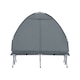 image 1 of SoBuy 2 Person Foldable Camping Tent with Bed, Air Mattress & Sleeping Bag, Gray, 75.9 x 57 x 74 in, 26.59 kg - OGS32-L-HG