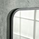 image 8 of HOMCOM Rectangle Wall Mirror with Shelf 70 x 50 cm, for Living Room, Bedroom