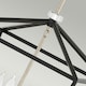 image 3 of Hinkley Stinson Lanterns Pendant Ceiling Light Black with Polished Nickel