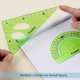 image 4 of 5 Pieces Plastic Flexible Geometric Set
