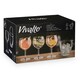 image 4 of Ice Bucket Vivalto 11444 Transparent Metal Crystal 14,5 x 12 x 12,5 cm 4x (10,5 x 20 cm) Wine glasses (2 Units) N/A