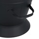 image 3 of Waterloo Style Black Coal Log Burner Scuttle Bucket Wide Mouth Fire Fireplace
