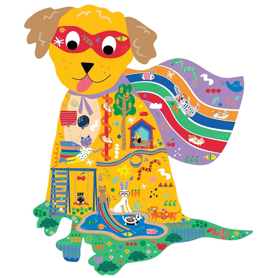 image 1 of Floss & Rock Jigsaw Puzzle 40 Piece - Pets
