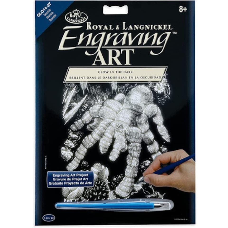 image 1 of Royal & Langnickel Engraving Art Glow Tarantula