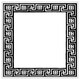 image 1 of Greek traditional meandor (Picture Frame) White | XL