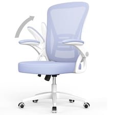 Rattantree Ergonomic Office Chair with Flip Up Armrests & Lumbar Support