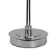 image 10 of Bungo 2 Light Polished Chrome & Smoked Glass Table Lamp