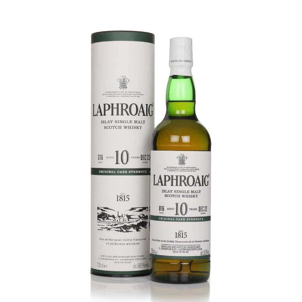 image 1 of Laphroaig - Cask Strength Batch 016 Islay Single Malt Scotch 10 year old Whisky