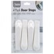 image 5 of Pack of 4 White Door Stops