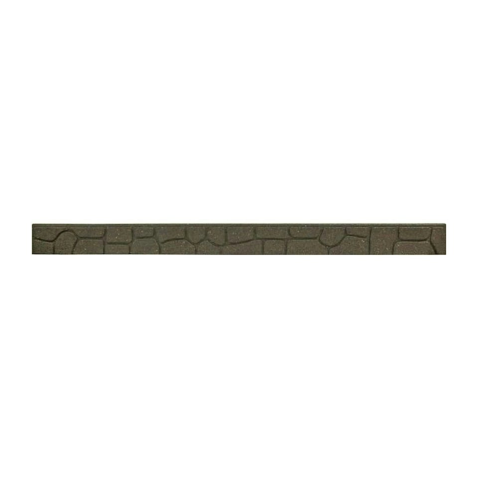 image 1 of Pack of 1 Border Stone Garden Edging 1.2m in Earth Brown