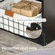 image 5 of HOMCOM 120cm Computer Desk Bookshelf Writing Table 6 Shelves Black