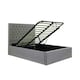 image 1 of Wilson Grey Fabric Ottoman Bed And Neptune Spring Mattress King Size N/A