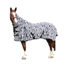 Hy StormX Original Zebra Print Fly Rug - Black/White - 7ft