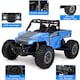 image 2 of Blue 2.4GHz 4WD Remote Control Off-Road RC Car with LED Lights – High-Speed Drift Car, Rechargeable All-Terrain Monster Truck Toy