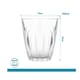 image 3 of Argon Tableware 100ml Fluted Espresso Glasses - Ribbed Fluted Coffee Glassware Tumblers Set Durable Soda Lime Glass | Clear | Clear | One Size | 6