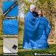 image 5 of Double Sleeping Bag 2 Season Envelope Outdoor Camping Queen Size 250gsm Trail | Blue | Double | 1