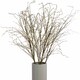 image 3 of Willow Spray Artificial Plant - Plastic - L15 x W15 x H112 cm - White