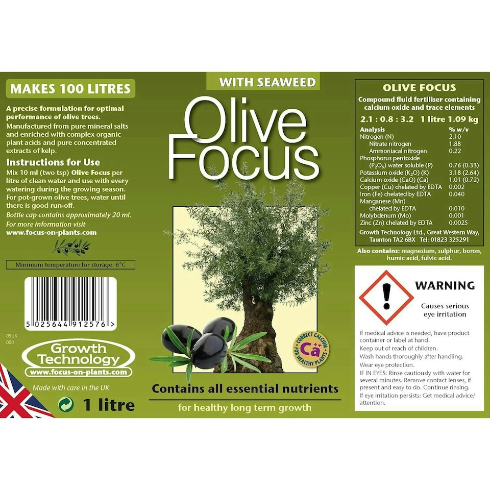 image 1 of Growth Technology Olive Focus N/A | S