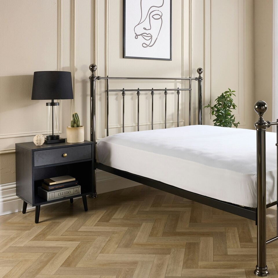 image 1 of Hotel Pure Luxury 4 Star Fitted Sheet White Super King White | Super King