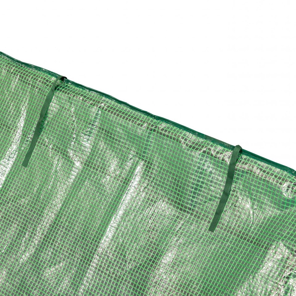 image 1 of Large Steeple Growhouse Garden Plant Greenhouse with Plastic Mesh Cover