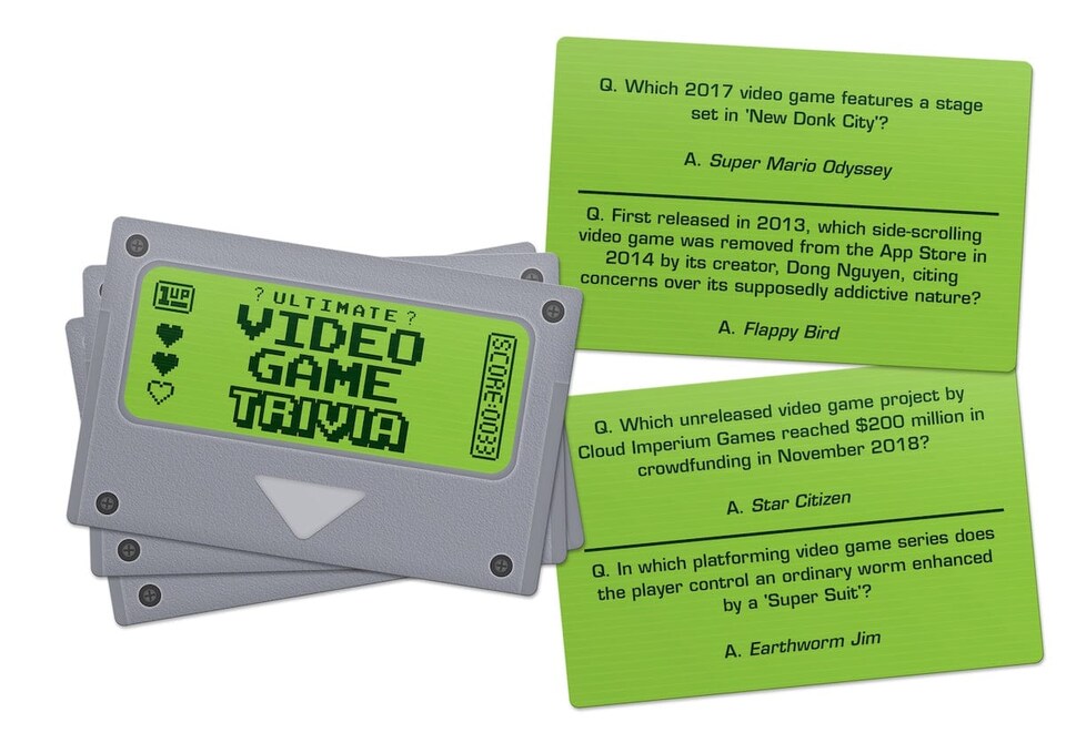 image 1 of Professor Puzzle Video Game Trivia Card Game
