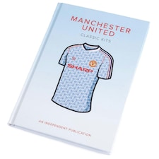 Manchester United FC Classic Kit Book - White/Light Blue - One Size