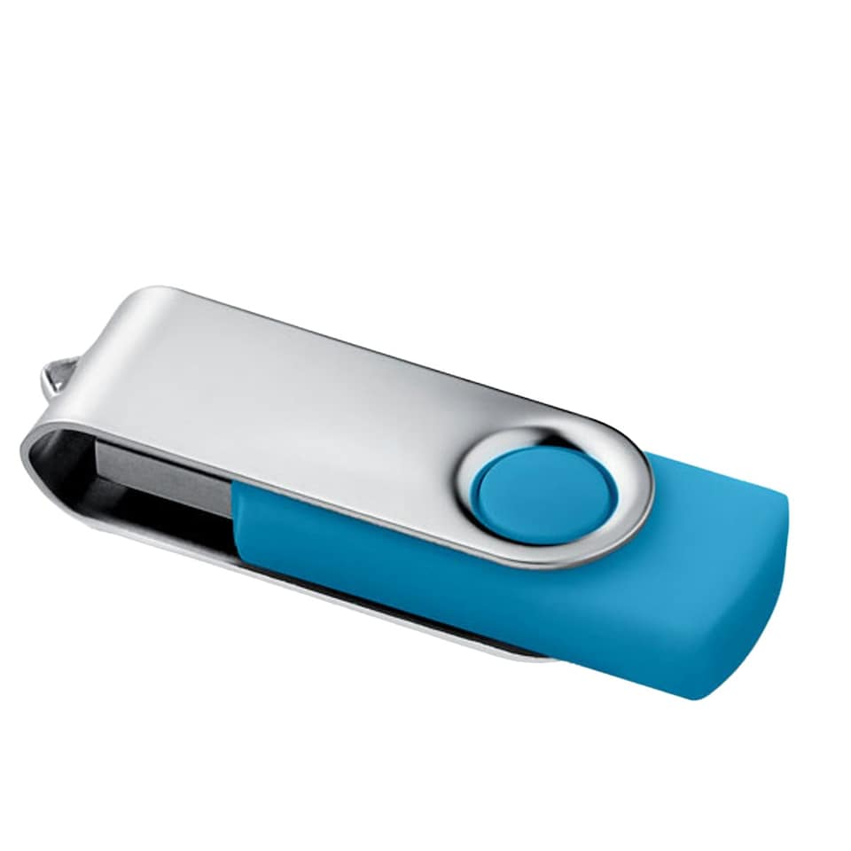 image 1 of MidOcean Techmate 8GB USB Flash Drive - Turquoise - One Size