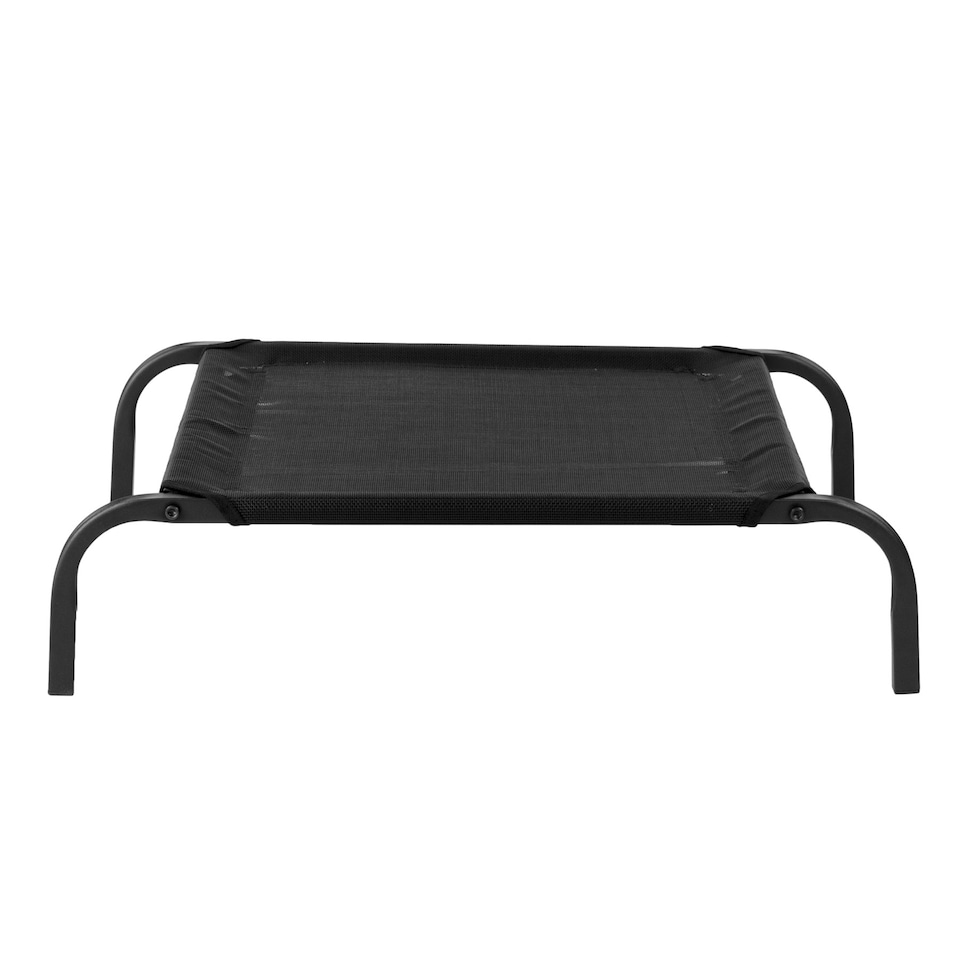 image 1 of KCT Small Elevated Dog Bed Black | S