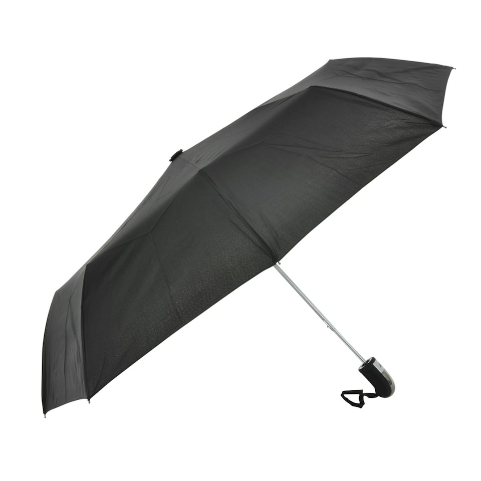 image 1 of Mens Automatic Opening Walking Umbrella - Black - See Description