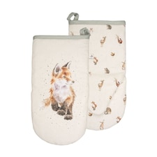 Wrendale Designs Illustrated Animal Single Oven Glove - Woodlanders Design